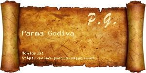 Parma Godiva névjegykártya
